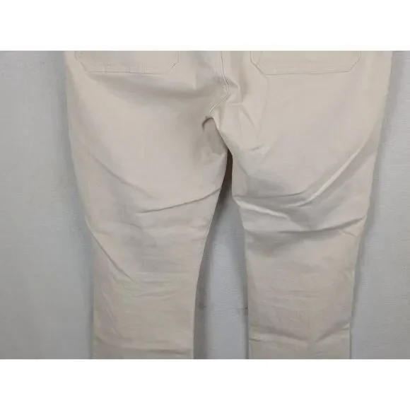 Mother Hustler Patch Pocket Flood Jeans in Act Natural Women's Size 31